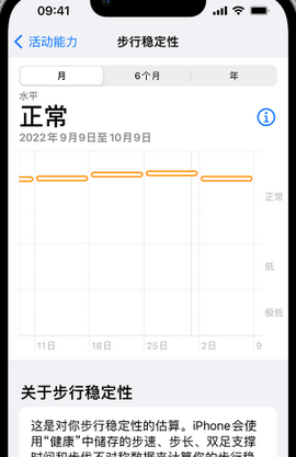 秭归iPhone手机维修如何在iPhone开启'步行稳定性通知'