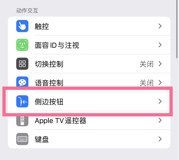 秭归苹果14维修店分享iPhone14 Plus侧键双击下载功能关闭方法 